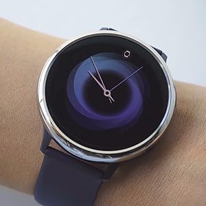 Amazon Com Ringke Bezel Styling Cover For Galaxy Watch Active 2 44mm Only Case Bezel Ring Adhesive Accessory Glossy Silver Gw A2 44 01