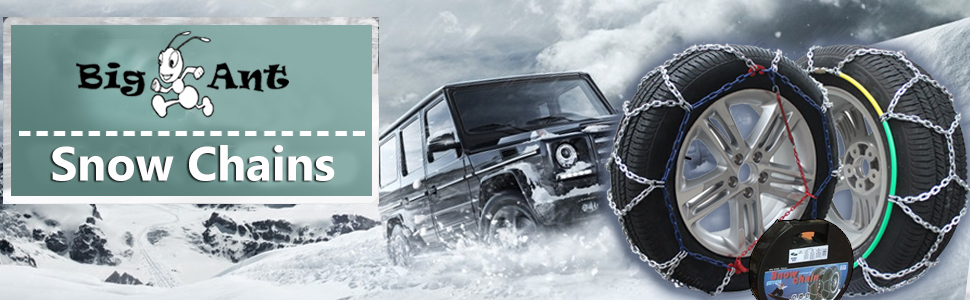 Amazon Com Big Ant Snow Chain Anti Skid Tire Snow Chains