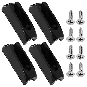 LT Easiyl 4pcs Boat Jam Cleat Self-Lock Rope Cleat with Screws Suitable for Ropes Within 4mm 11 B0F62RZ2LN