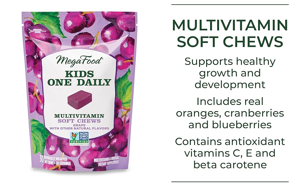 Multivitamin soft chews