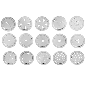 Disks Jalies Kitchen Press sancho chakki murukku Makker Snakes maker gathiya sev Papad maker