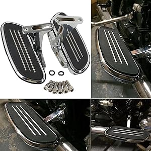ボード feet Amazon.com: ZXMOTO Motorcycle Passenger Floorboards, Chrome