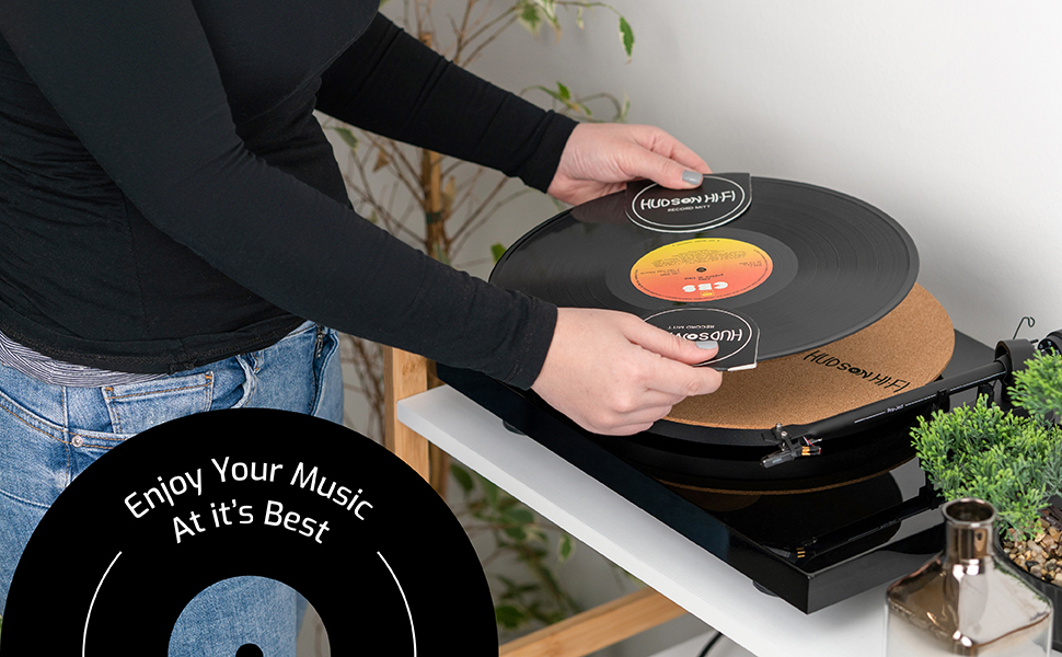 Hudson HiFi Three Pack Record Mitt Anti Static Record Cleaner