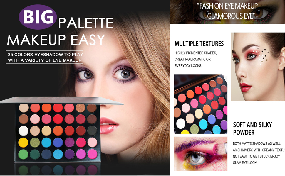 35 color eyeshadow palette 
