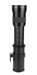 Amazon.co.jp: 望遠レンズ、420-800mm F/8.3-16望遠レンズDSLR