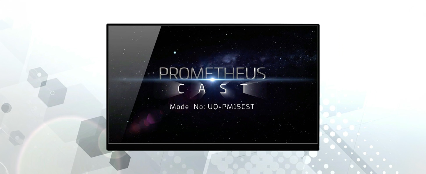 PROMETHEUS CAST (一時値下げ) PROMETHEUS ワイヤレス モバイルモニター CAST 15.6インチ 2025