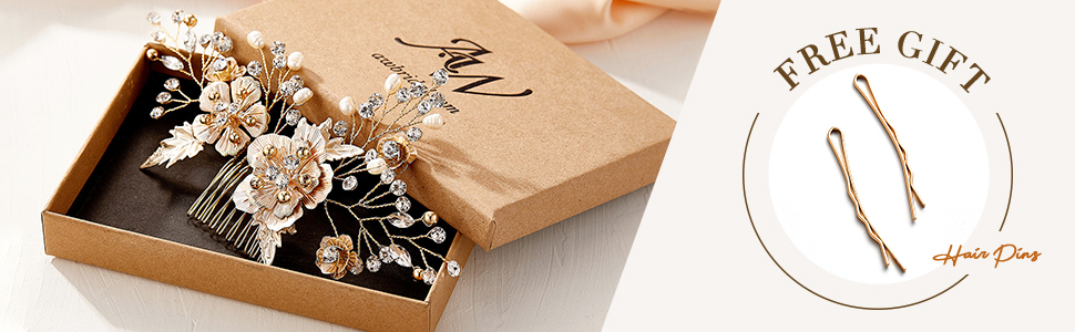 WEDDING HAIR COMB 