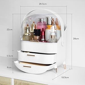 Dior 収納ボックス 仕切り付き　非売品　メイク用品 ck1387-ck1389-3.jpg