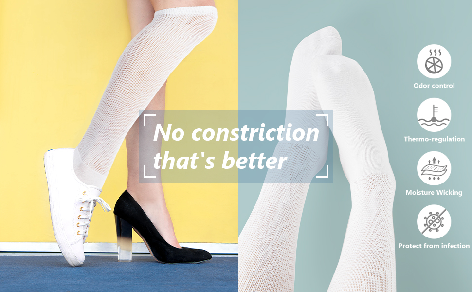 diabetic knee socks women