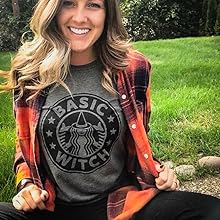 Basic Witchs Letter Printed ,Round Neck Graphic Short Sleeve Casual T Shirt.woman T-Shirt