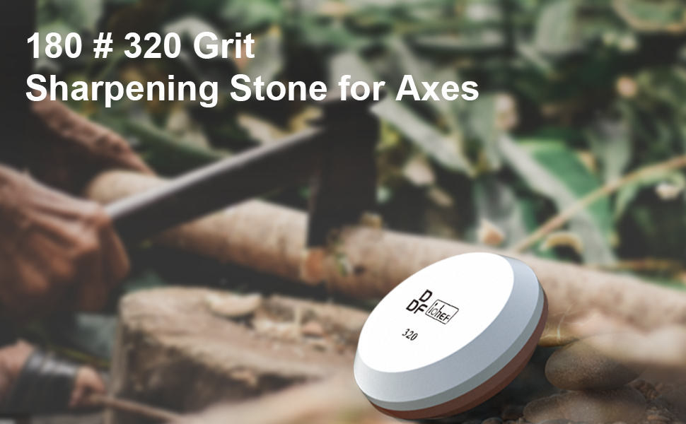 DDF IohEF Axe / Hatchet Sharpening Stone 180/320 Grit