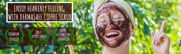 Coffee scrub body salt arabica exfoliating exfoliation natural women men cellulite shea moisture