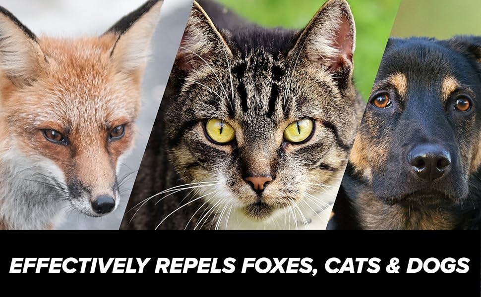 Critter REPEL Animal Repellent Deterrent For Unwanted Garden Visitors