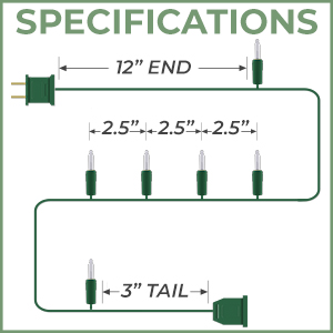 Twinkle Light Set Length