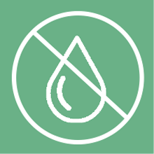 Spill and stain resistant icon