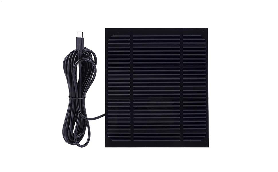 Camera Solar Panel