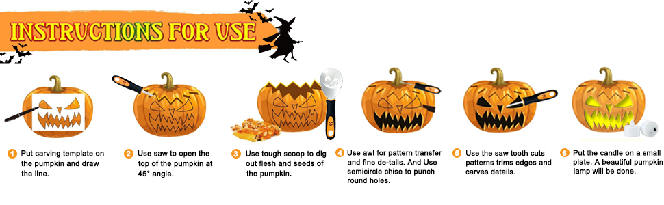 pumpkin carving kit  kids pumpkin carving kit pumpkin carving tools kids carving set carving knife