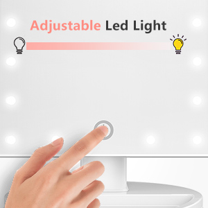 lighted vanity mirror