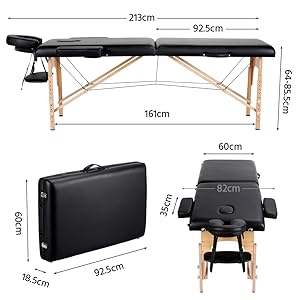 Adjustable Massage Bed