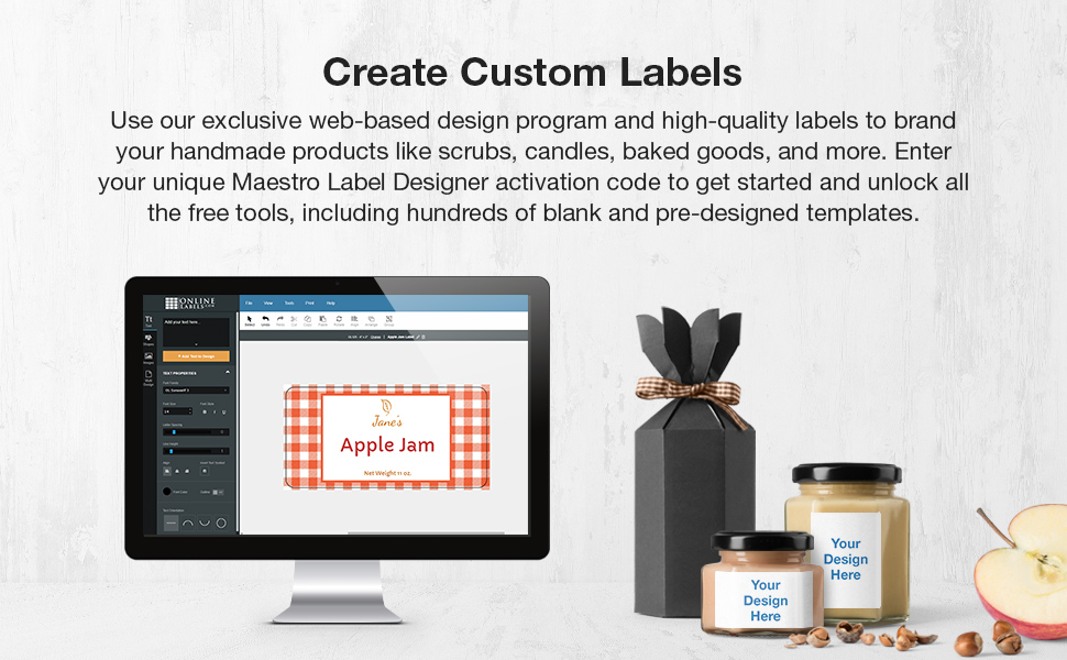 4 x 2 Blockout Mailing Labels (Laser Printers Only) Pack