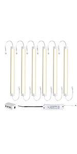 6Pack LED Triac Dimmable Under Cabinet Lighting Kit