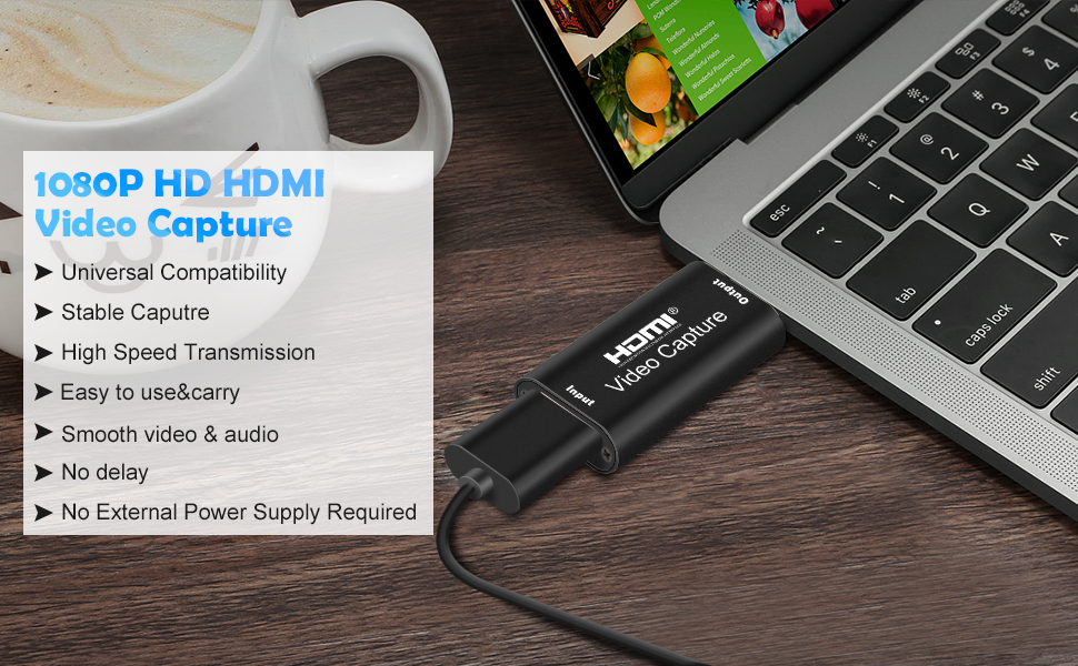 HDMI Video Capture, Audio Video Capture Cards HDMI to USB