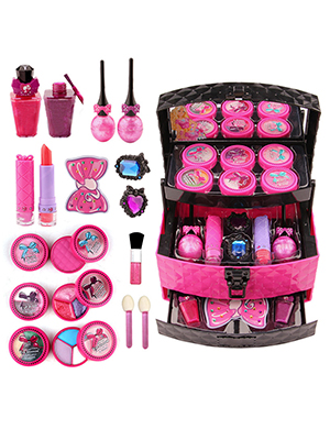 メイク道具・化粧小物 yusu Amazon | SILUN キッズ コスメセット ごっこ遊び メイクセット