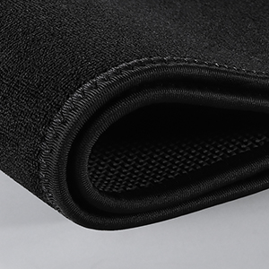 Double-needle stitched