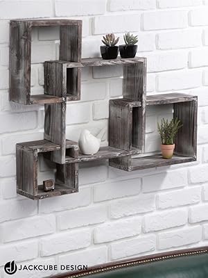 置物 Rippling waters Amazon.com: J JACKCUBE DESIGN Rustic Wood Shelves -Floating
