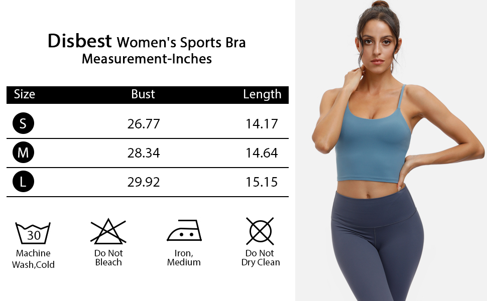 Women's Padded Sports Bra Workout Crop Top Fitness Running Shirts Camisole Yoga Tank Top 15 1