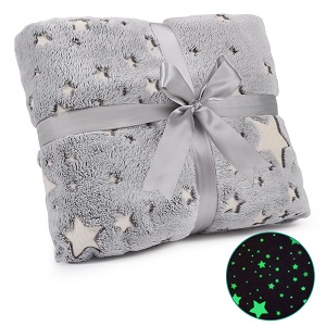 Exqline Kuscheldecke, Glow In The Dark