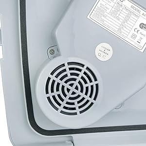 WOLTU Mini Frigo Portatile 22L Per Auto E Ufficio Frigorifero Piccolo Grigio A++ 20 1