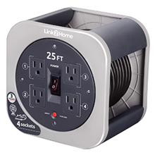 Cord Reel, Power Management, Power Strip, Extension Cord