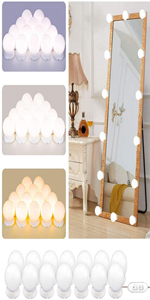 Hollywood LED Vanity Lights Strip Kit 14 Dimmable Bulbs
