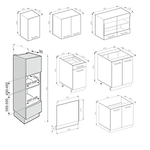 R-Line Kitchen Unit 300 cm