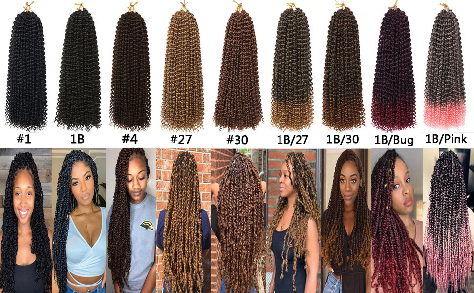 water wave crochet hair