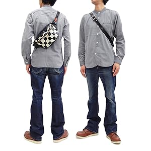 Porter x BEAMS チェッカーフラッグ ウエストバッグ Amazon | [トイズマッコイ] レザーデュアルブレードバッグ