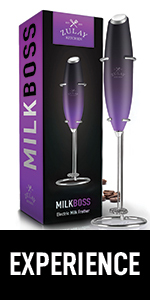 Violetter Aufschäumer.