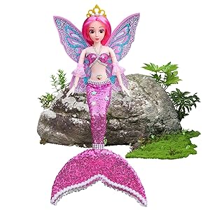 青緑色のブロンズ製女性像マーメイド人魚 約70cm Amazon.co.jp: 幼児用マーメイドおもちゃ - 16.5 インチの人魚