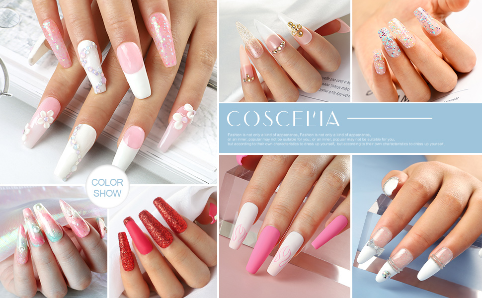 acrylic nails effect