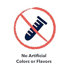 No Artificial colors or flavors