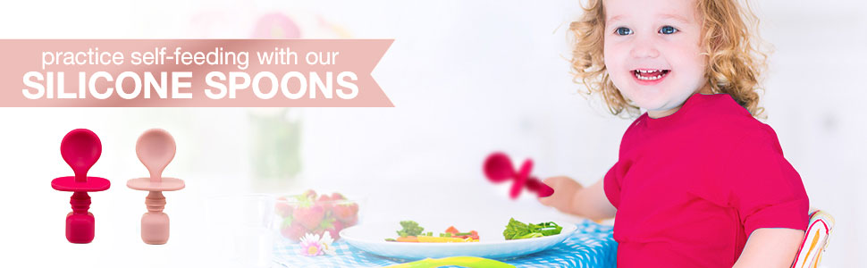 Silicone Baby Spoons