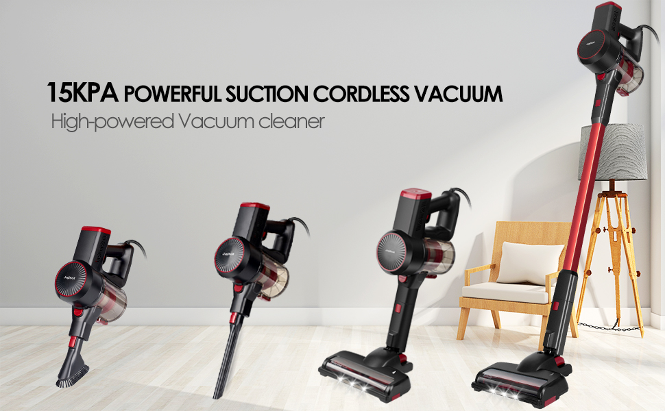 Jajibot Corded Stick Vacuum Cleaner, 4 in 1 Bagless Upright Vacuum