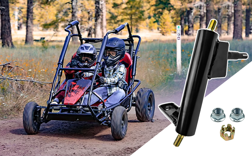 Spindle Steering Knuckle Fit for Coleman KT196 GoKarts