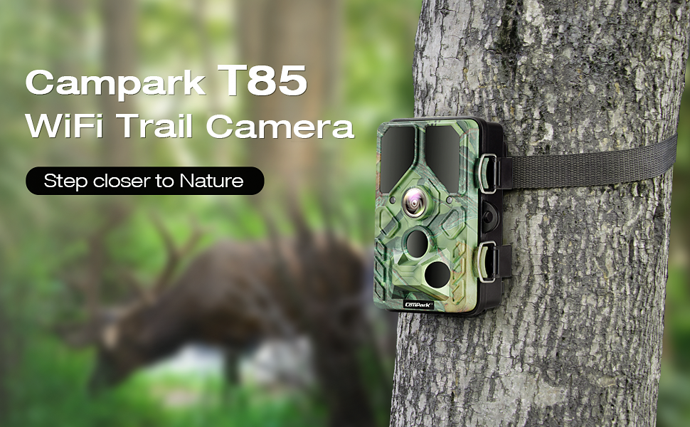 Campark Wifi Bluetooth Wildlife Camera 20mp 1296p No Amazon Co Uk Camera Photo