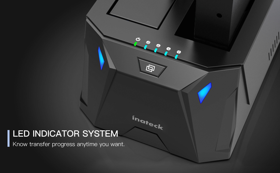 Inateck Hard Drive Docking Station, USB 3.2 Gen 1 TypeC HDD/SSD SATA