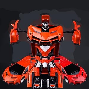ジャイアントロボ　ラジコン　リモコン付き　新品未開封 約40cm Amazon.co.jp: ロボットおもちゃ 変形玩具車 RCカー 2合1