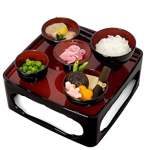 Amazon｜漆ぷろだくと 仏膳 6.0寸 黒/内朱 国産 仏具 お盆用品