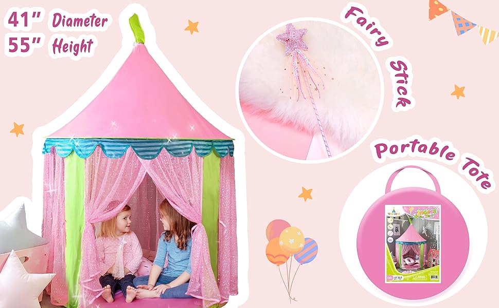 pink unicorn playtent