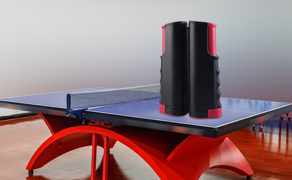 NKTM Retractable Table Tennis Nets Post Set Replacement